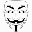 Hacker Mask coloring page - Download, Print or Color Online for Free