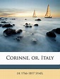 Corinne, Or, Italy, De 1766 Sta L. | 9781171595694 | Boeken | bol.com