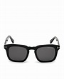 Gafas de sol de hombre Tom Ford cuadradas de acetato en color negro ...