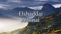 Elshaddai Adonai (with Lyrics) - YouTube