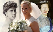 Zara Phillips wedding: Mike Tindall's bride borrowed great-grandmother ...