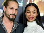 EGO - Zoe Saldana leva o marido – gato! – à première de ‘A lei da noite ...