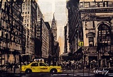 New York street scene Painting | Street scenes, New york painting, New ...