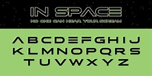 Sci Fi Alphabet in Space. Galaxy Horror Letters. Futuristic typography ...