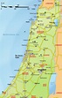 MAPA DE ISRAEL ~ World Of Map