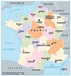 MAPA DE FRANCIA - MOCHILEROS VIAJEROS