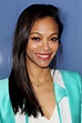 Zoe Saldana at Prabal Gurung Fall 2012 Collection Show in New York ...