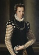 Alessandro Allori - Portrait of a Lady in Black and White (about 1590 ...