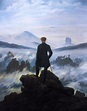 CASPAR DAVID FRIEDRICH. El caminante sobre el mar de nubes. 1818 ...