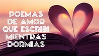 Poemas De Amor Que Escribi Mientras Dormias PDF Download