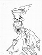 Mad Hatter by Justin Melkmann, in Ethan Kaye's Convention Sketches ...