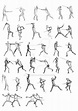 Sword Fighting Poses | Fighting poses, Drawing poses, Art reference poses