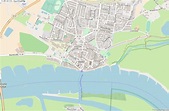 Rees Map Germany Latitude & Longitude: Free Maps