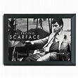 Quadro Filme Scarface Al Pacino Foto Poster Moldurad 33x24cm