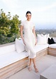 Kendall Jenner Wears White See-Through Bodycon Mini Dress to Revolve ...