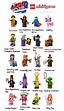 Introducing all 20 characters from The LEGO Movie 2 minifigures series ...