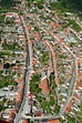 Luftaufnahme Jüterbog - Stadtansicht vom Innenstadtbereich in Jüterbog ...