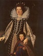 ca. 1623 Maria Maddalena of Austria (Wife of Duke Cosimo II de' Medici ...