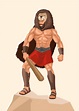 Ilustración de vector plano simple de heracles o hércules, un héroe ...