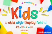 Kid Fonts Cool Fonts Silhouette Fonts