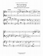 The Last Spring By Edvard Grieg 1843-1907 - Digital Sheet Music For ...