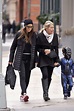 Jessica Biel sports all black as she steps out with her son and mother ...