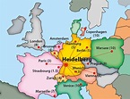 Heidelberg Duitsland Kaart - Vogels