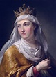 Queen Jadwiga wearing the Queens' Crown, Poland (1320; gold, rubies ...
