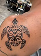 Polynesian turtle I had done by Leo Malhue at Tattoolicious, Oahu ...