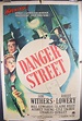 DANGER STREET, Original Folded Mystery Film Noir Poster - Original ...