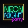 Party Neon Words, Neon Party, Pin On, Sign Lighting, Neon Colors, Retro ...