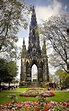 The Walter Scott Monument ~ is a Victorian Gothic monument to Scottish ...