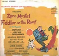 Jerry Bock / Sheldon Harnick: Fiddler On The Roof Broadway Cast Album ...