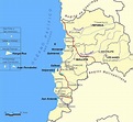 Mapa de Valparaíso - Mapa Físico, Geográfico, Político, turístico y ...