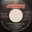 Nana Mouskouri – Keeping The Love Alive (1984, Vinyl) - Discogs