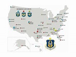25 Us Air Force Bases Map - Online Map Around The World