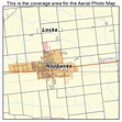 Aerial Photography Map of Nappanee, IN Indiana