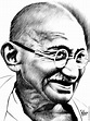 Mahatma Gandhi Sketches Drawing