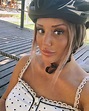 Braless Charlotte Crosby nearly falls out of her top on romantic bike ...