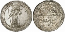 1 Thaler - John Adolphus I (Death) - Ducado de Sajonia-Weissenfels ...