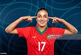 Hanane Ait El Haj of Morocco poses during the official FIFA Women's ...
