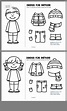 Christmas Winter Pattern Worksheet For Kids