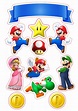 Super Mario Cake Topper Printable - Printable Templates