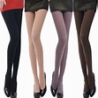 Sexy women pantyhose spring autumn thick 100D slim leg foot pure silk ...