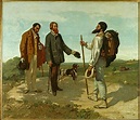 El encuentro | Gustave Courbet | Impresión de arte