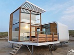 Strandhuisjes Nieuwvliet-Bad | Tiny house cabin, Cottages by the sea ...