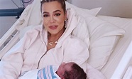 Khloé Kardashian comparte la primera imagen de su segundo bebé - Foto 1