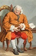 Portrait Of Simon Fraser, Lord Lovat Drawing by William Hogarth