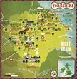 Map of Yorkshire by cartographic.com (Alexandre Verhille) Map Of ...