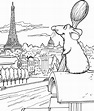 Ratatouille Dibujos para Colorear - DisneyDibujos.com